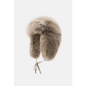 ZARA FAUX FUR AVIATOR HAT